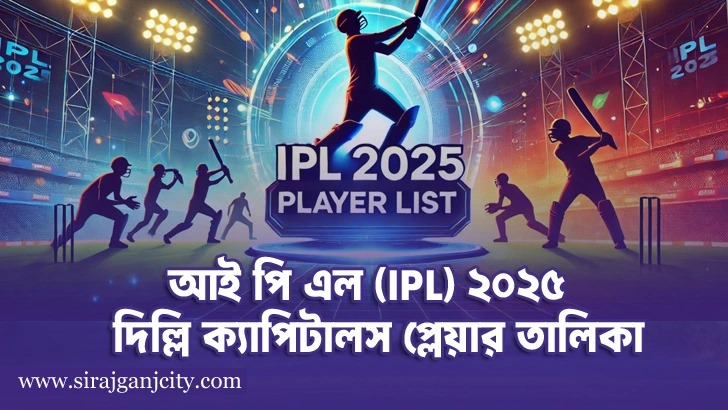 আই পি এল দিল্লি ক্যাপিটালস প্লেয়ার তালিকা  (IPL 2025 Delhi Capitals Squad )